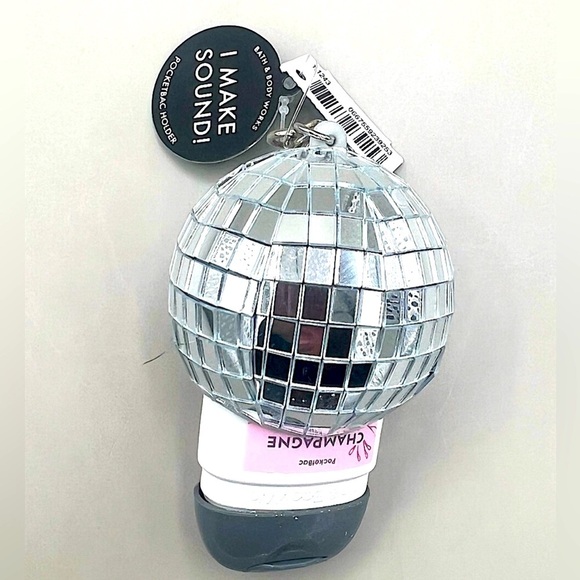 Bath & Body Works 🎶Musical Noise DISCO BALL PocketBac & Champagne Toast Hand Gel - Picture 4 of 5
